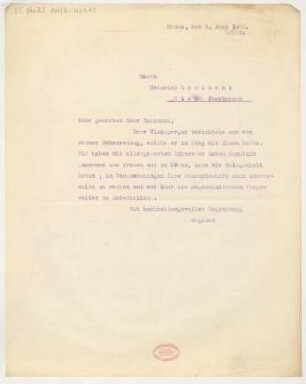 Brief an Heinrich Kaminski : 05.06.1925
