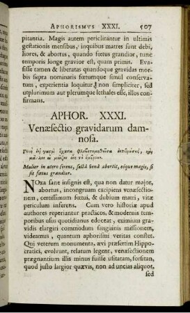 [Aphor. XXXI. - XL.]