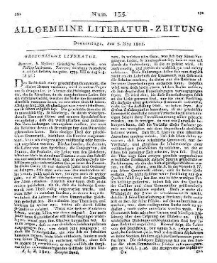 Buttmann, P. C.: Griechische Grammatik. 2. Ausg. Berlin: Mylius 1799