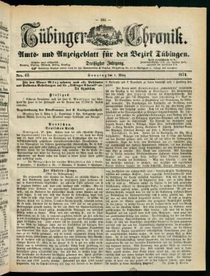 165-182, 1. März (Nro. 42) - 6. März (Nro. 45)