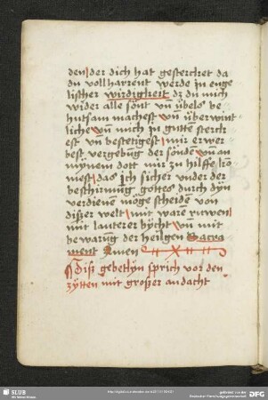 9v-10v: Gebete vor den Tagzeiten