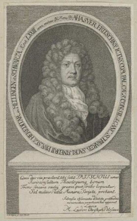 Bildnis des Ahasver Fritschivs