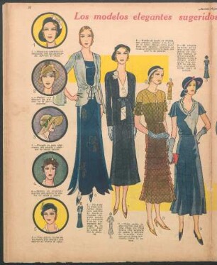 Los modelos elegantes sugeridos para la próxima primavera [Dibujos]
