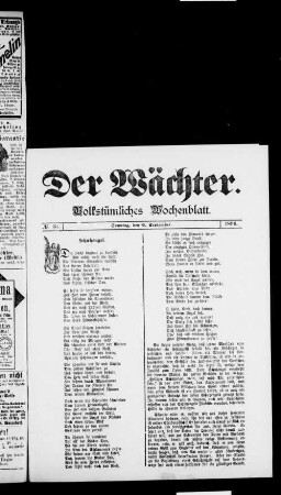 Der Wächter. 1895-1897