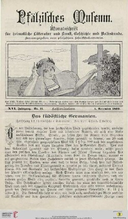 Nr. 11 (1. November 1899)