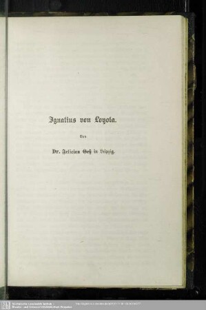 Ignatius von Loyola