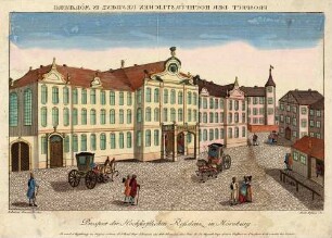 Prospect der Hochfürstlichen Residenz in Mörsburg