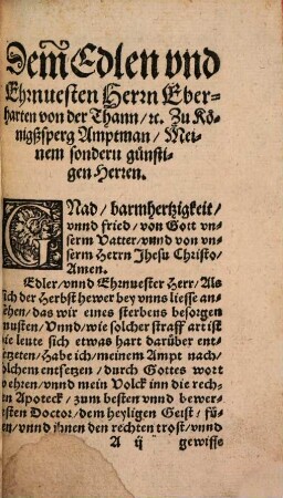 Der 91. Psalm. Wie ein Christ in sterbßleufften sich trösten soll