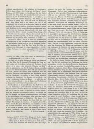 83-86 [Rezension] Seeberg, Reinhold, Geschichte, Krieg & Seele