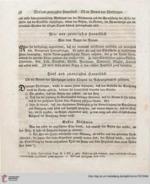 Vier und zwanzigstes Hauptstück: Von dem Nutzen der Nerven