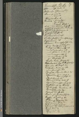 Vermischte Schrift[en]