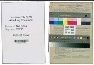 Entnazifizierung Ursel Kalthoff , geb. 09.08.1903 ()