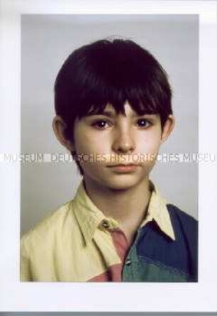"Patrick" aus der Serie: Kinder einer Schulklasse, Portraits 1990-1998