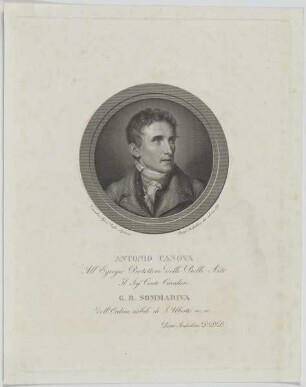 Bildnis des Antonio Canova