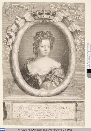 Sophia Carolina, Kurfürstin von Braunschweig-Lüneburg und Brandenburg
