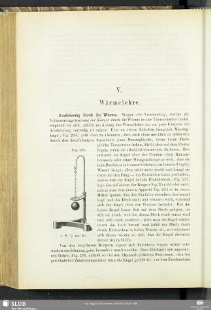 V. Wärmelehre.