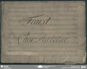 Faust. Excerpts. Arr - Mus.4662-F-508A : GötS WoO 51
