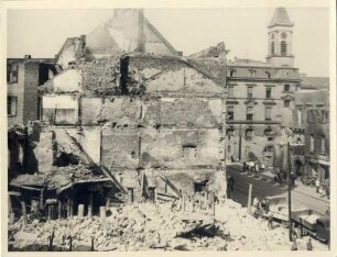 Zerstörungen Zweiter Weltkrieg - Luftangriff 2./3.09.1942. Karl-Friedrich-Straße 22