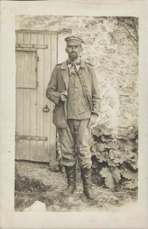 [Wilhelm Evermann in englischer Gefangenschaft]