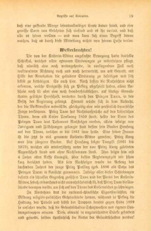 Wetterleuchten!