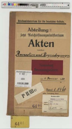 Amnestien und Begnadigungen