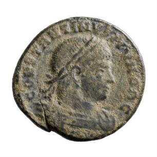 Münze, Follis, Aes 3, 330 - 331 n. Chr.