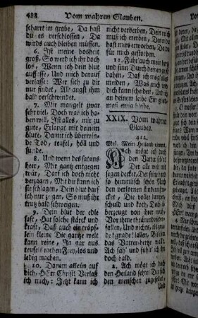 XXIX. Vom wahren Glauben. - XXX. Von der Rechtfertigung.