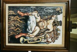 Gemälde des mexikanischen Künstlers José Clemente Orozco