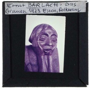 Barlach, Das Grauen (Holz, Laur II 367) (Essen Folkwang)