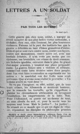 9: Par tous les moyens