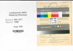 Entnazifizierung Willi Jung , geb. 11.12.1910 (Polizist)