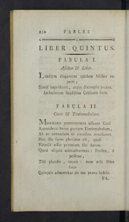 Liber quintus.