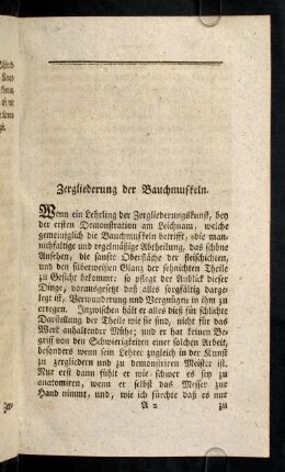 3-14, Wenn ein Lehrling der Zergliederungskunst ...