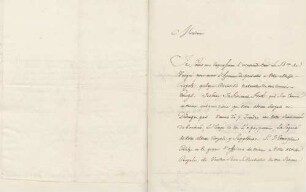 Jean-François Villiez an Karoline Luise von Baden (Nancy)