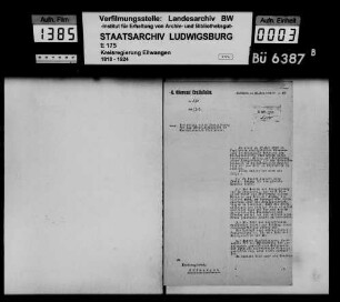 Schmiedeinnung für den Oberamtsbezirk Crailsheim