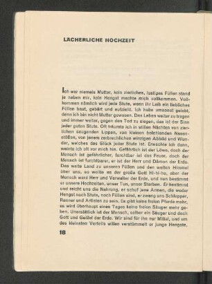 Lächerliche Hochzeit