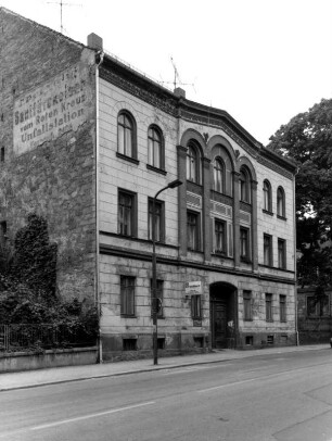 Görlitz-Altstadt, Schützenstraße 15. Wohnhaus (um 1880). Straßenansicht