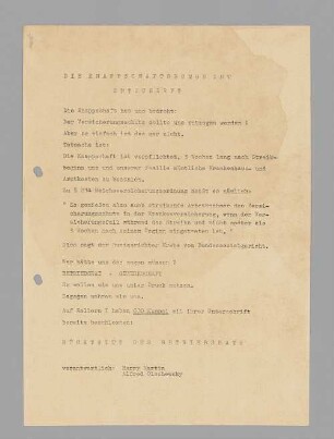 "DIE KNAPPSCHAFTSBOMBE IST ENTSCHÄRFT"