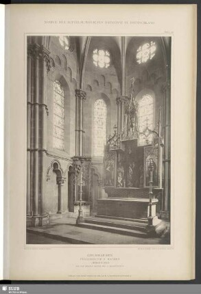 Gelnhausen, Pfarrkirche S. Marien, Chorinneres
