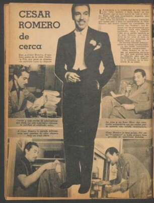 César Romero de cerca