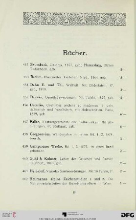 Bücher (Nr. 452-486)