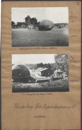 Aufstiegplatz des Bz. Estrées (Péronne) BFLA 67