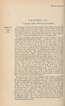 Chapter VI. Trade and manufactures