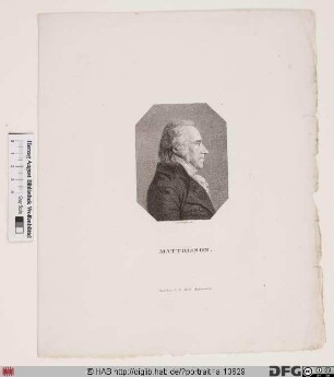 Bildnis Friedrich Matthisson (1809 von)