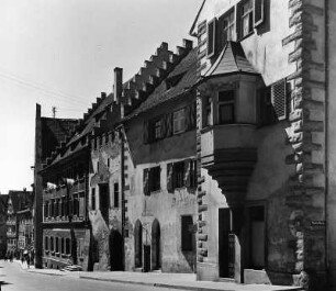 Überlingen, Franziskanerstraße. Salmannsweilerhof (1531). Straßenansicht