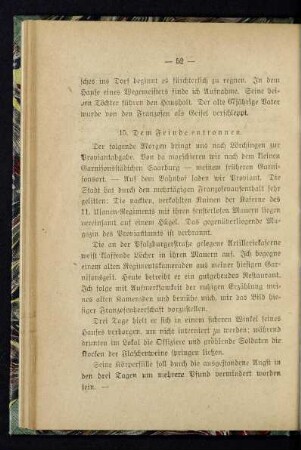52, 15. Dem Feinde entronnen