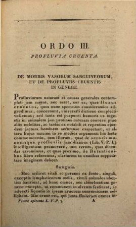 De curandis hominum morbis epitome : juxta ejus praelectiones in clinico Vindobonensi habitas a nonnullis suorum auditorum edita. 5,2, De proflaviis. P. 2