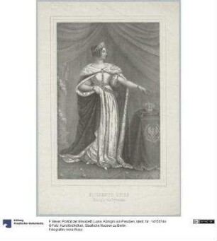 Porträt der Elisabeth Luise, Königin von Preußen