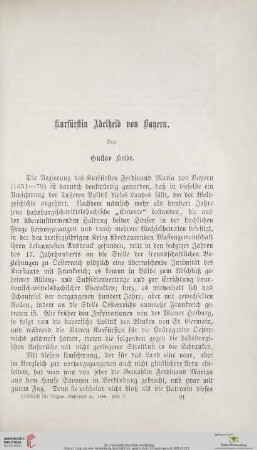 Kurfürstin Adelheid von Bayern