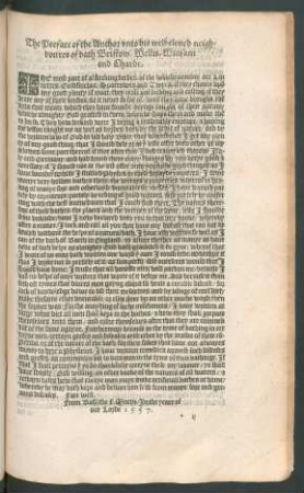 The Preface of the Author ...